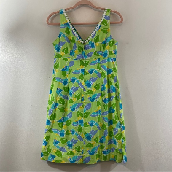 Lily Pulitzer Sleeveless Shift Dress Sz 6 - Picture 4 of 15